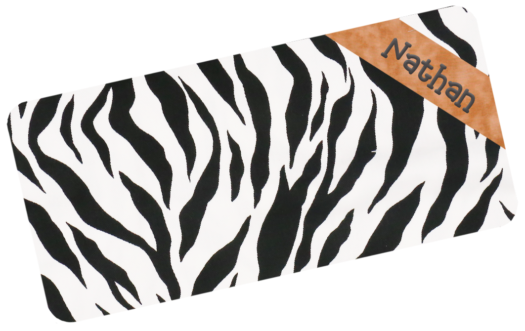 經典斑馬繡名油柑葉枕