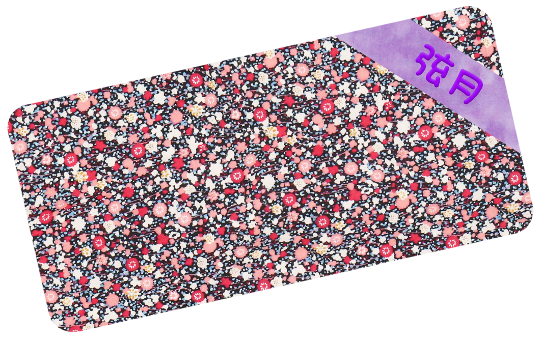 紫色碎花繡名油柑葉枕