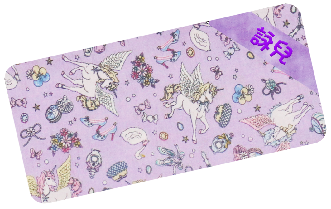 紫色天使馬繡名油柑葉枕